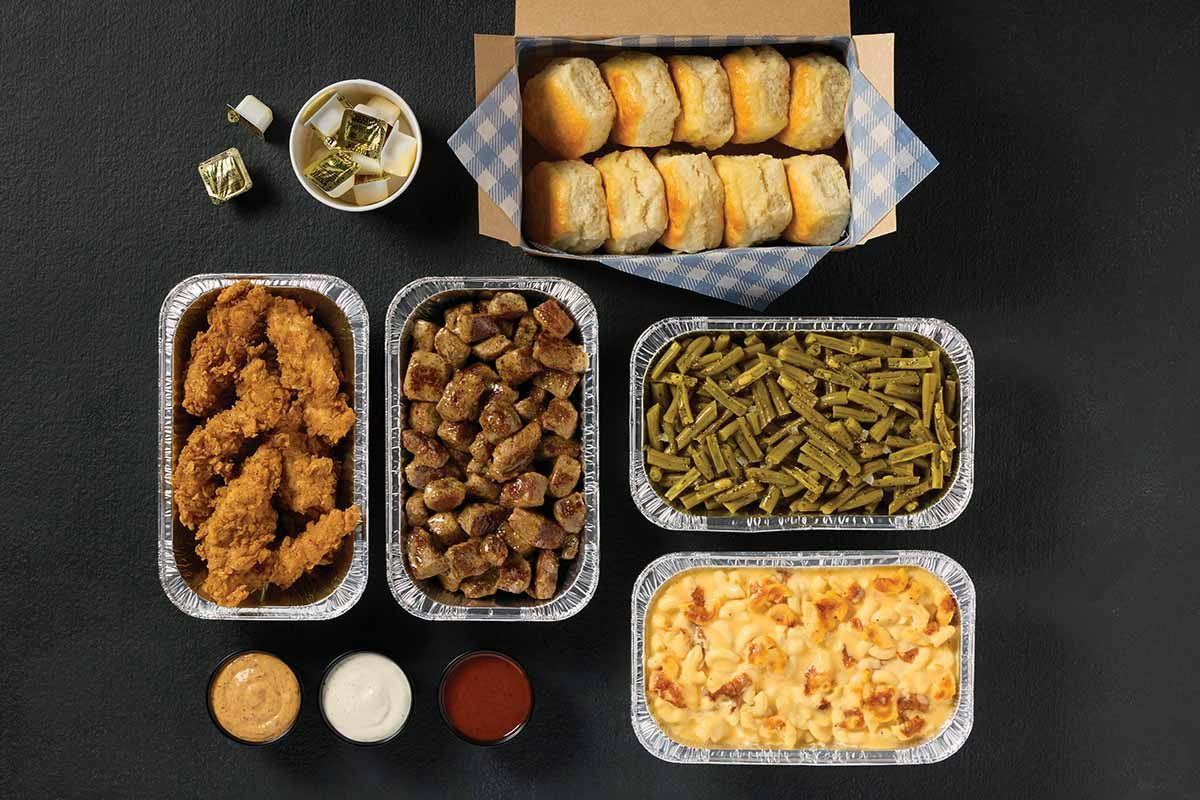 Garlic Steak Tips & Tenders Family Meal